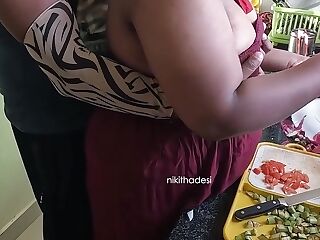 Andhra Maid Sucking Possessor Dick While Working In Kitchen